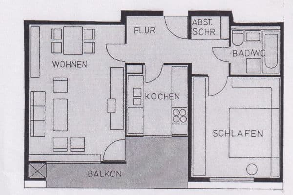 2 bedroom flat for sale, 58 m², Fritz-Ulrich-Weg 7, Stuttgart-Möhringen 2 bedroom flat for sale, 58 m², Fritz-Ulrich-Weg 7, Stuttgart-Möhringen