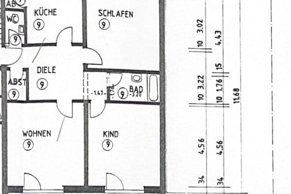 3 bedroom flat to rent, 106 m², Friedberger Str. 125, Augsburg 3 bedroom flat to rent, 106 m², Friedberger Str. 125, Augsburg