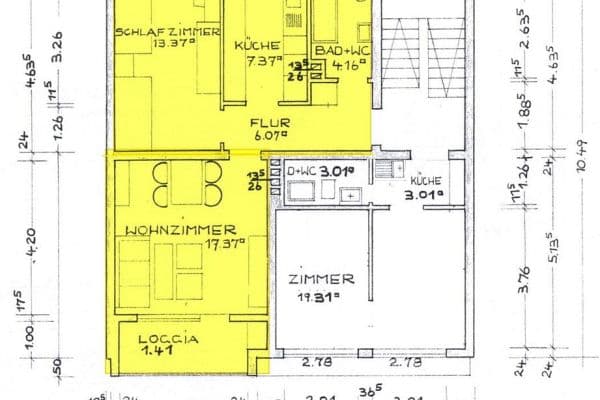 2 bedroom flat to rent, 50 m², Hauptstraße 22, Neckarsteinach 2 bedroom flat to rent, 50 m², Hauptstraße 22, Neckarsteinach