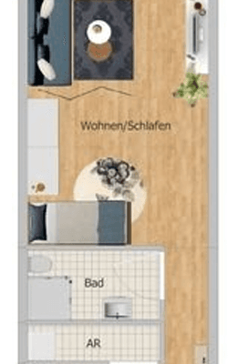 1 bedroom flat to rent, 39 m², Karolinenstraße 118, Fürth 1 bedroom flat to rent, 39 m², Karolinenstraße 118, Fürth