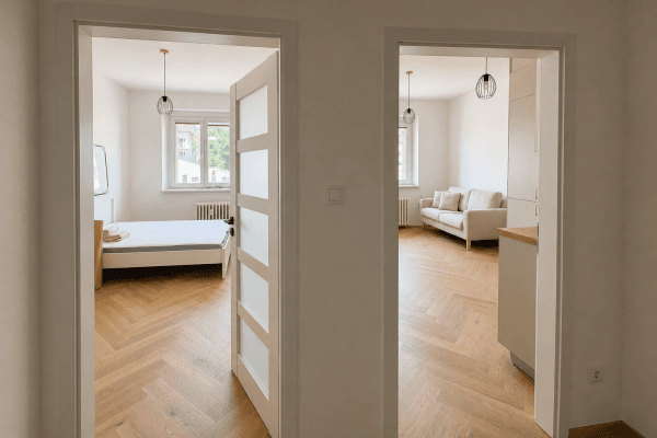 1 bedroom with open-plan kitchen flat for sale, 48 m², Plzeňská, Praha 1 bedroom with open-plan kitchen flat for sale, 48 m², Plzeňská, Praha