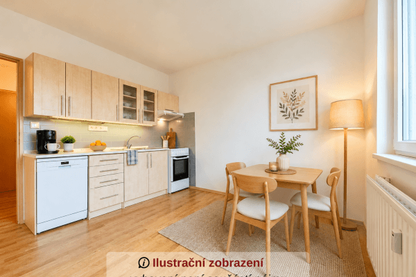 1 bedroom with open-plan kitchen flat to rent, 40 m², Křižíkova, České Budějovice 1 bedroom with open-plan kitchen flat to rent, 40 m², Křižíkova, České Budějovice
