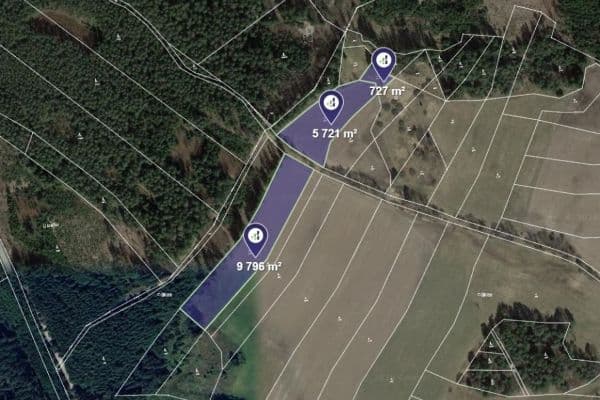 plot for sale, 16,244 m², Lodhéřov plot for sale, 16,244 m², Lodhéřov