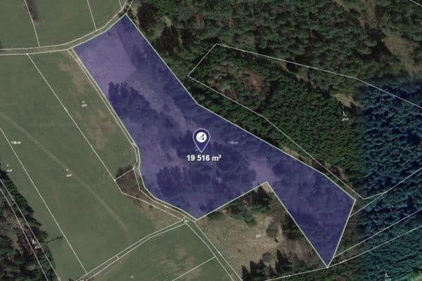 plot for sale, 19,516 m², Lodhéřov plot for sale, 19,516 m², Lodhéřov