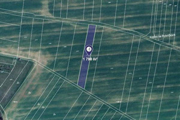 plot for sale, 1,798 m², Vrbka plot for sale, 1,798 m², Vrbka