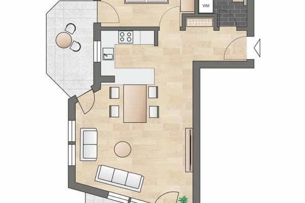 2 bedroom flat for sale, 60 m², Stuttgarter Str. 3, Filderstadt 2 bedroom flat for sale, 60 m², Stuttgarter Str. 3, Filderstadt