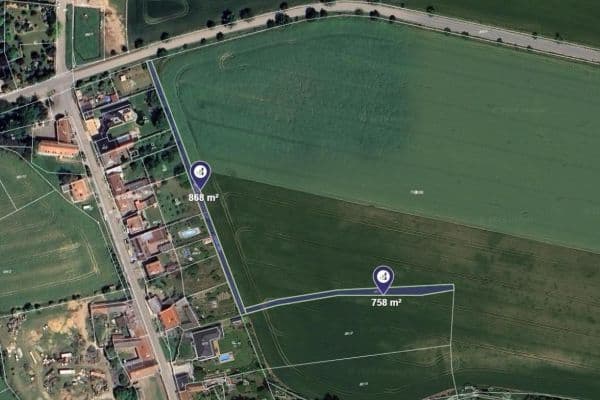 plot for sale, 1,626 m², Brodek u Prostějova plot for sale, 1,626 m², Brodek u Prostějova