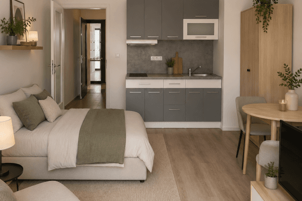 Studio flat to rent, 42 m², Spolková, Brno Studio flat to rent, 42 m², Spolková, Brno