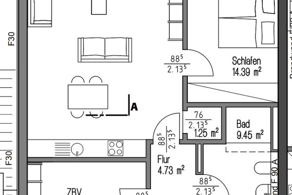 3 bedroom flat to rent, 77 m², Borgholzhausen 3 bedroom flat to rent, 77 m², Borgholzhausen