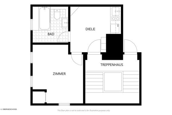 2 bedroom flat to rent, 30 m², Jungfrauenthal 55, Hamburg, Hamburg 2 bedroom flat to rent, 30 m², Jungfrauenthal 55, Hamburg, Hamburg