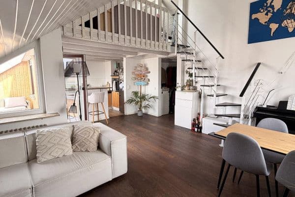 1 bedroom with open-plan kitchen flat to rent, 62 m², Unterensingen 1 bedroom with open-plan kitchen flat to rent, 62 m², Unterensingen