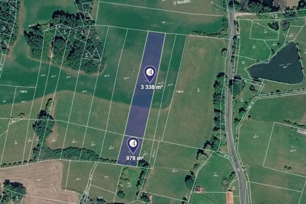 plot for sale, 4,316 m², Slatina, Plzeňský Region plot for sale, 4,316 m², Slatina, Plzeňský Region