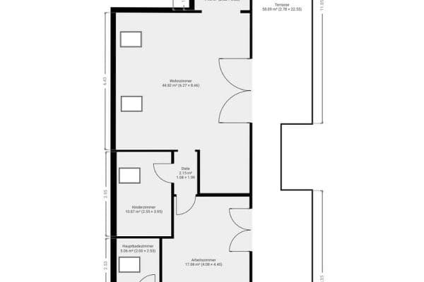 4 bedroom flat to rent, 110 m², Stuttgart-Wangen 4 bedroom flat to rent, 110 m², Stuttgart-Wangen