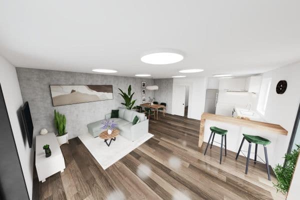 1 bedroom with open-plan kitchen flat for sale, 70 m², Jinačovice 1 bedroom with open-plan kitchen flat for sale, 70 m², Jinačovice