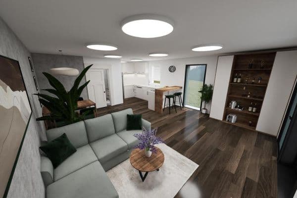 1 bedroom with open-plan kitchen flat for sale, 70 m², Jinačovice 1 bedroom with open-plan kitchen flat for sale, 70 m², Jinačovice