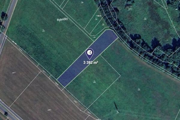 plot for sale, 3,392 m², Nezvěstice plot for sale, 3,392 m², Nezvěstice