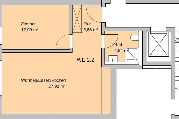 2 bedroom flat for sale, 55 m², Marga-Jess-Straße 30, Lüneburg 2 bedroom flat for sale, 55 m², Marga-Jess-Straße 30, Lüneburg