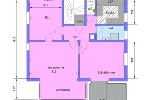 3 bedroom flat to rent, 87 m², Stuttgart, Baden-Württemberg 3 bedroom flat to rent, 87 m², Stuttgart, Baden-Württemberg
