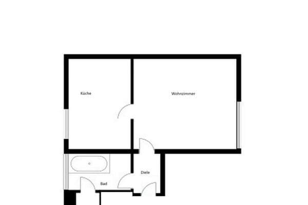 2 bedroom flat to rent, 33 m², Hufelandstr. 15, Essen 2 bedroom flat to rent, 33 m², Hufelandstr. 15, Essen