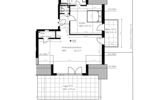 1 bedroom with open-plan kitchen flat to rent, 92 m², Graslitzerstraße 16, Aschaffenburg 1 bedroom with open-plan kitchen flat to rent, 92 m², Graslitzerstraße 16, Aschaffenburg
