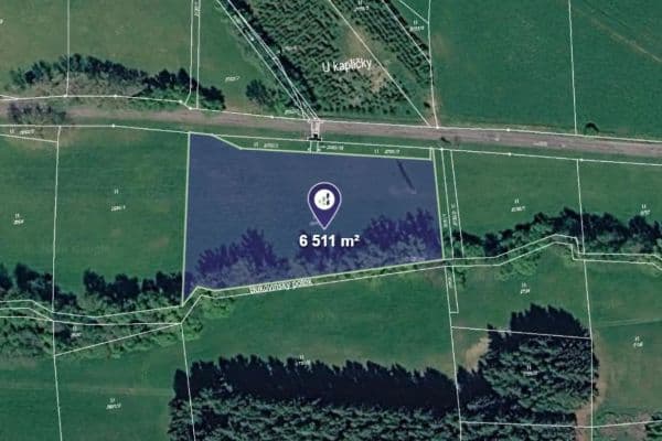 plot for sale, 6,511 m², Čistá u Horek plot for sale, 6,511 m², Čistá u Horek