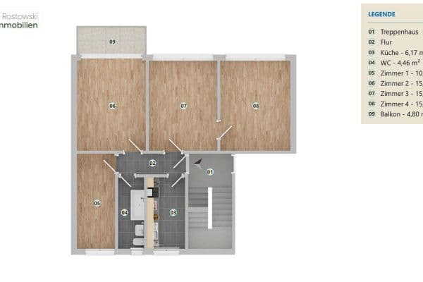 4 bedroom flat to rent, 75 m², Neue Burgkemnitzer Str. 53, Muldenstein 4 bedroom flat to rent, 75 m², Neue Burgkemnitzer Str. 53, Muldenstein
