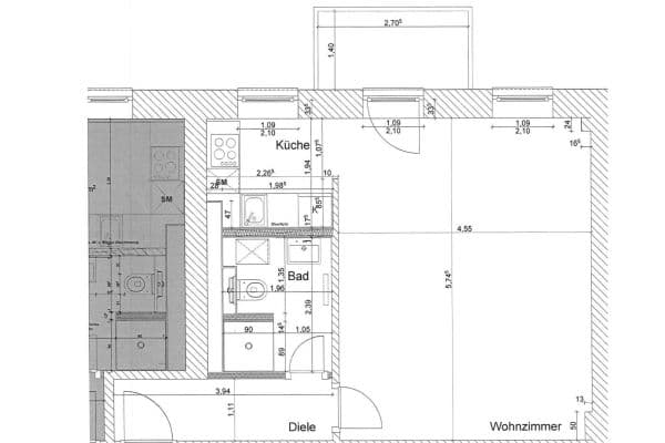 1 bedroom flat to rent, 46 m², Grünberger Straße 47, Berlin, Berlin 1 bedroom flat to rent, 46 m², Grünberger Straße 47, Berlin, Berlin
