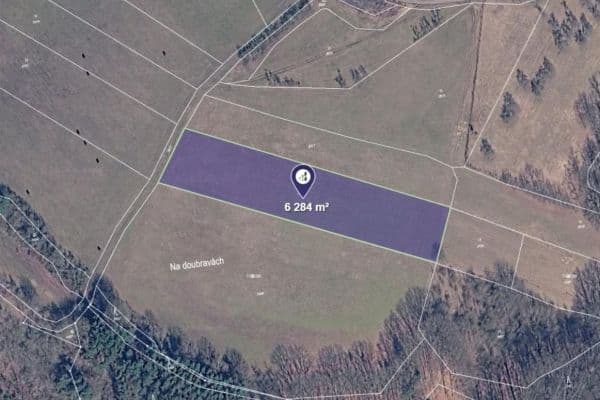 plot for sale, 6,284 m², Vyskeř, Liberecký Region plot for sale, 6,284 m², Vyskeř, Liberecký Region