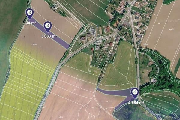 plot for sale, 34,959 m², Žernovník plot for sale, 34,959 m², Žernovník