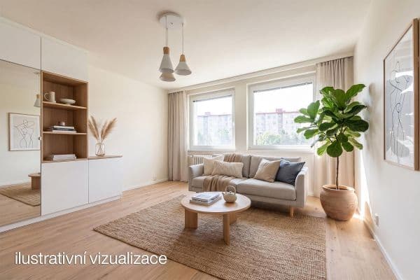 1 bedroom with open-plan kitchen flat for sale, 47 m², Urbánkova, Praha 1 bedroom with open-plan kitchen flat for sale, 47 m², Urbánkova, Praha