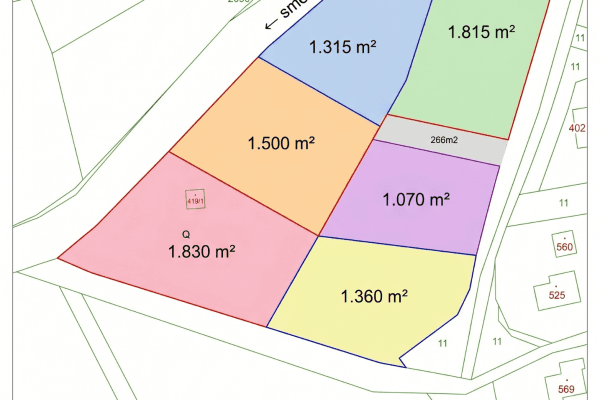 plot for sale, 1,070 m², Držková plot for sale, 1,070 m², Držková