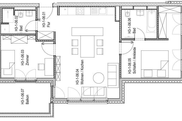 3 bedroom flat to rent, 78 m², Regener Straße 65, Berlin, Berlin 3 bedroom flat to rent, 78 m², Regener Straße 65, Berlin, Berlin