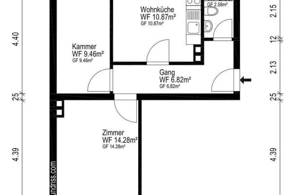 2 bedroom flat to rent, 44 m², Leipartstraße 14, München, Bavaria 2 bedroom flat to rent, 44 m², Leipartstraße 14, München, Bavaria