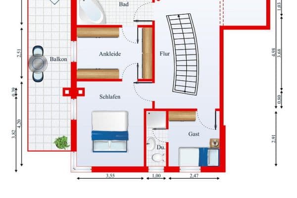4 bedroom flat to rent, 174 m², Bensheim, Hesse 4 bedroom flat to rent, 174 m², Bensheim, Hesse