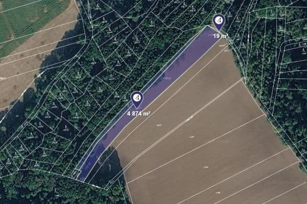 plot for sale, 4,893 m², Lipová plot for sale, 4,893 m², Lipová
