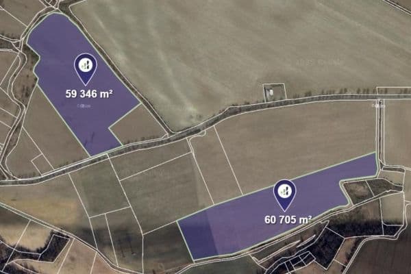 plot for sale, 60,026 m², Vysoká plot for sale, 60,026 m², Vysoká