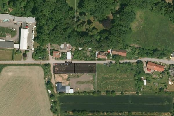 plot for sale, 1,277 m², Dobřenice plot for sale, 1,277 m², Dobřenice