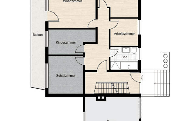 4 bedroom flat to rent, 94 m², An der Schafweide 43, Bad Salzdetfurth 4 bedroom flat to rent, 94 m², An der Schafweide 43, Bad Salzdetfurth