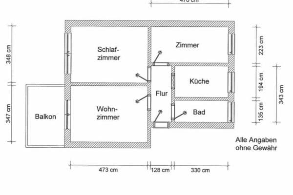 3 bedroom flat to rent, 62 m², Straße der DSF 32, Güstrow, Mecklenburg-Vorpommern 3 bedroom flat to rent, 62 m², Straße der DSF 32, Güstrow, Mecklenburg-Vorpommern