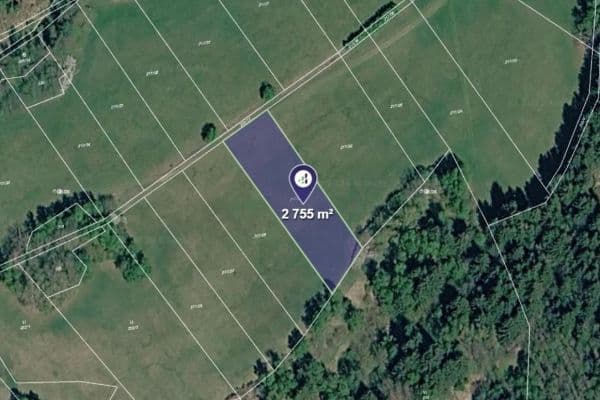 plot for sale, 2,755 m², Číhaň, Plzeňský Region plot for sale, 2,755 m², Číhaň, Plzeňský Region