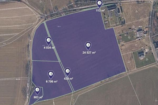 plot for sale, 36,722 m², Chvalkovice plot for sale, 36,722 m², Chvalkovice