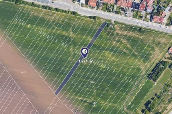 plot for sale, 1,274 m², Brno plot for sale, 1,274 m², Brno