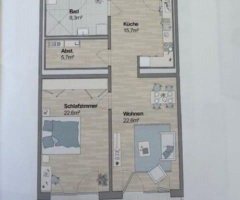 2 bedroom flat to rent, 84 m², Biberacher Str. 1, Ochsenhausen 2 bedroom flat to rent, 84 m², Biberacher Str. 1, Ochsenhausen