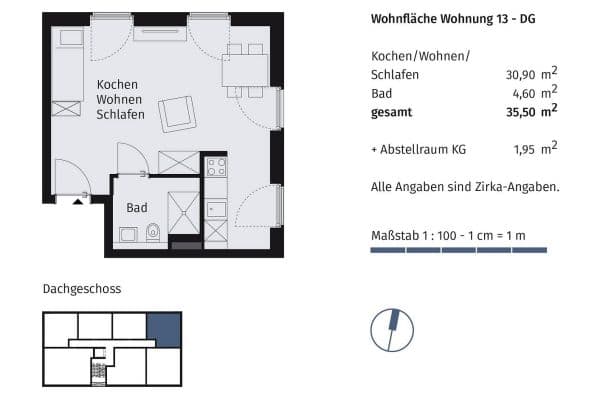 2 bedroom flat to rent, 36 m², Richard-Tauber-Straße 3, München, Bavaria 2 bedroom flat to rent, 36 m², Richard-Tauber-Straße 3, München, Bavaria