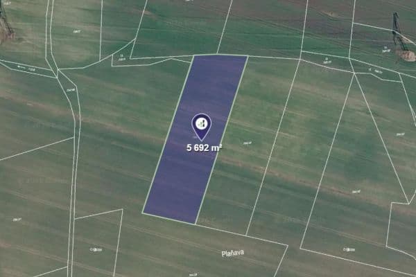 plot for sale, 5,692 m², Novosedly nad Nežárkou plot for sale, 5,692 m², Novosedly nad Nežárkou