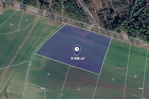 plot for sale, 9,506 m², Novosedly nad Nežárkou, Jihočeský Region plot for sale, 9,506 m², Novosedly nad Nežárkou, Jihočeský Region
