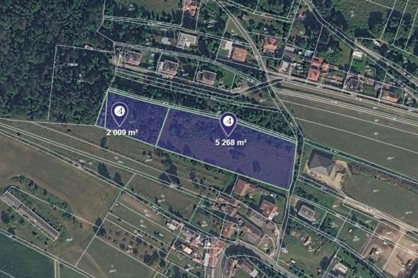 plot for sale, 3,639 m², Pavlíkov plot for sale, 3,639 m², Pavlíkov