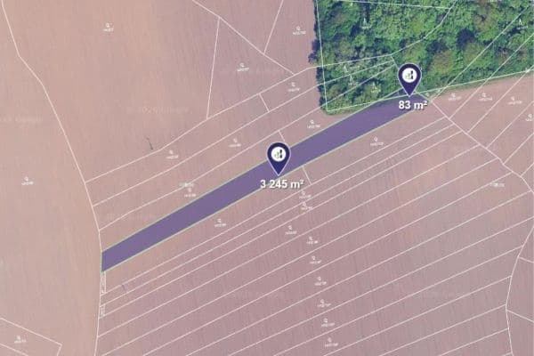 plot for sale, 3,328 m², Nosislav plot for sale, 3,328 m², Nosislav