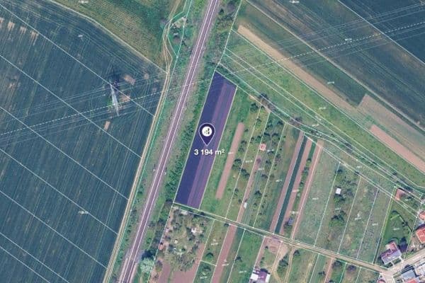 plot for sale, 1,065 m², Vojkovice plot for sale, 1,065 m², Vojkovice