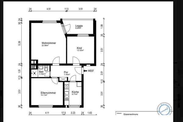 3 bedroom flat to rent, 70 m², Bremerhaven, Bremen 3 bedroom flat to rent, 70 m², Bremerhaven, Bremen